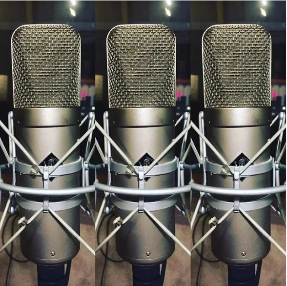 Treated interior space at SugarHill Recording Studios